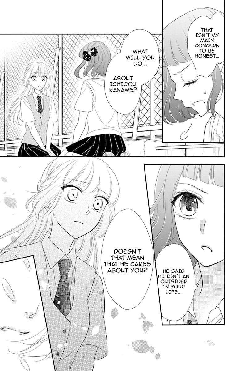 Ichijou Kaname to wa Kaka Waranai Chapter 10.1 page 9 - Chapter 10.1: Eyes that looked down cannot see the future