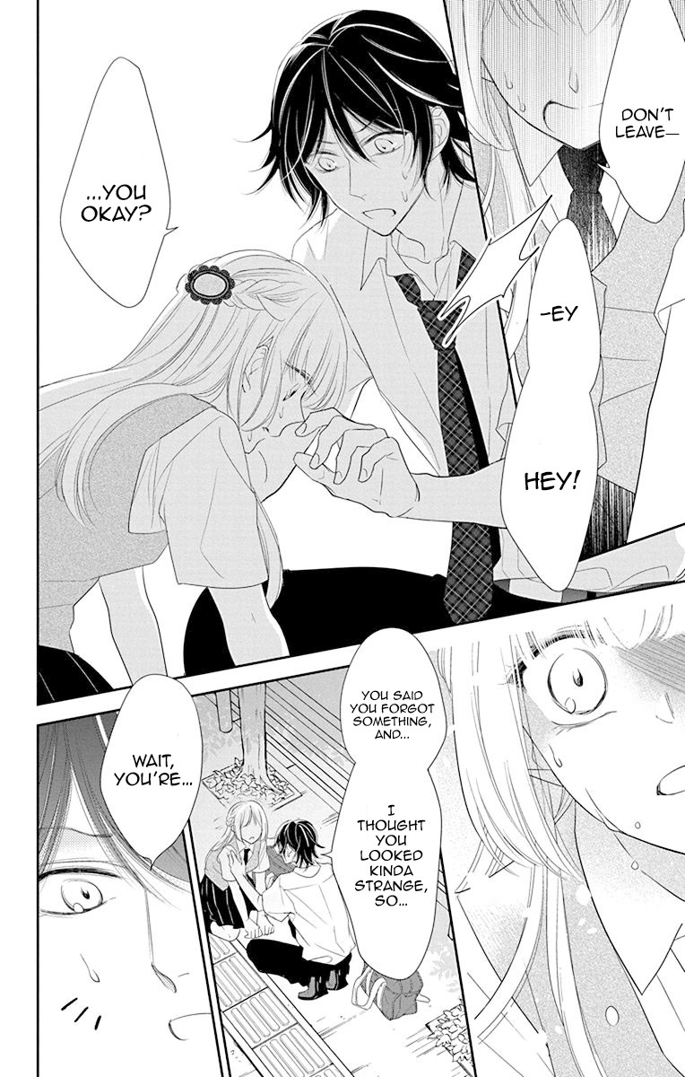 Ichijou Kaname to wa Kaka Waranai Chapter 7 page 11 - Chapter 7: I'm never letting go of this lost hand