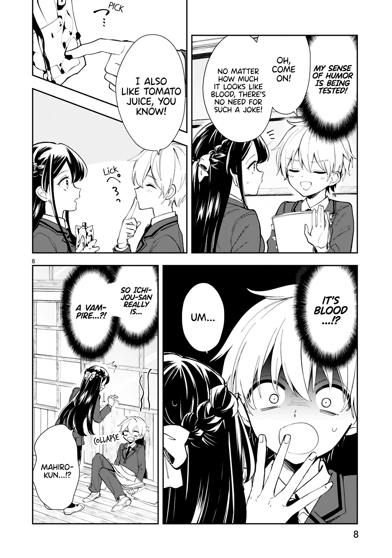 Ichijou-San Wa Kao Ni Deyasui Chapter 1 page 10 - Chapter 1