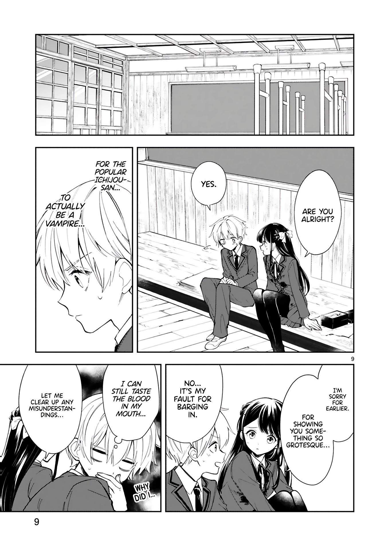 Ichijou-San Wa Kao Ni Deyasui Chapter 1 page 11 - Chapter 1