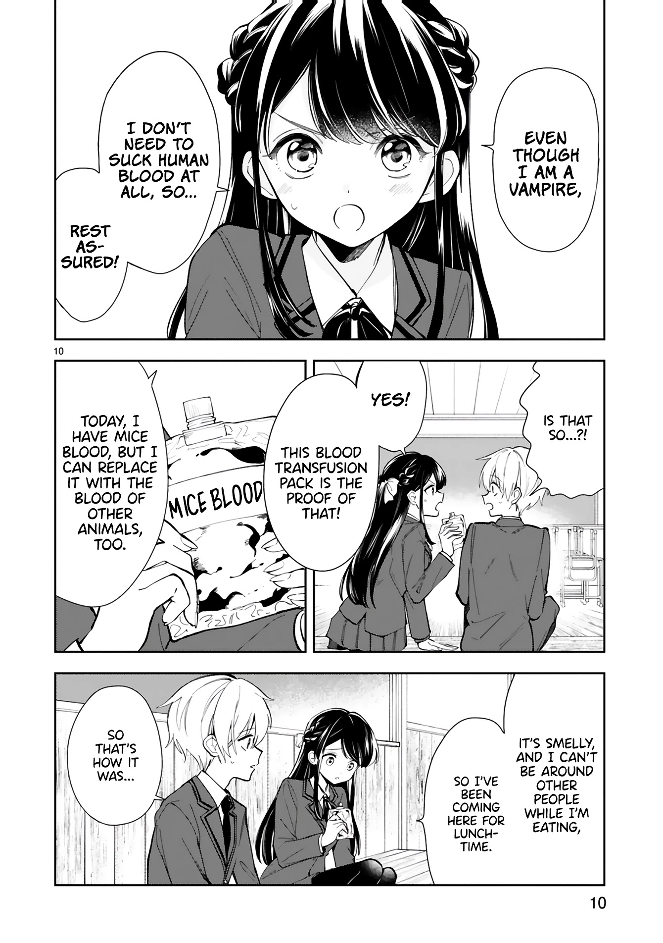 Ichijou-San Wa Kao Ni Deyasui Chapter 1 page 12 - Chapter 1