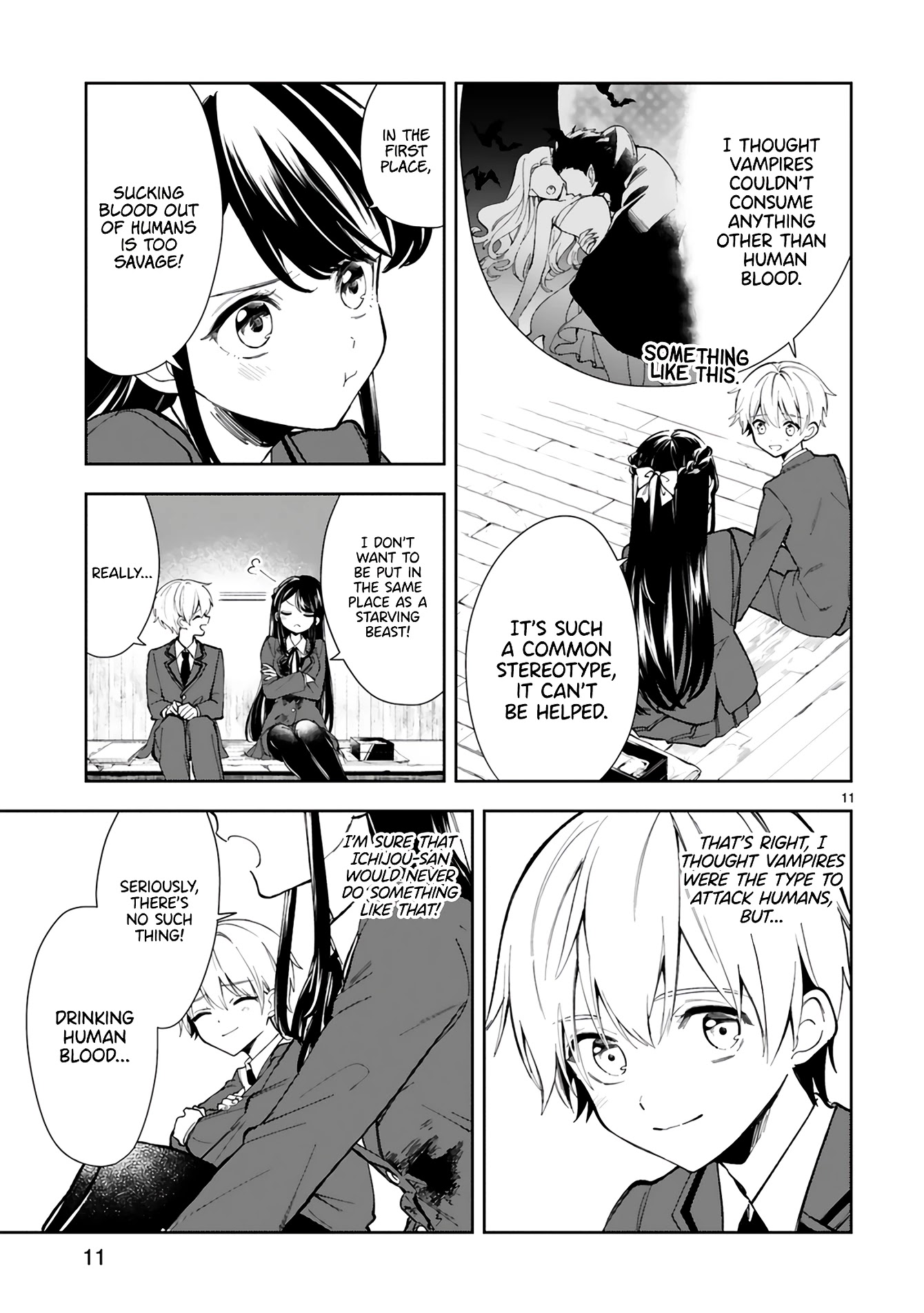 Ichijou-San Wa Kao Ni Deyasui Chapter 1 page 13 - Chapter 1