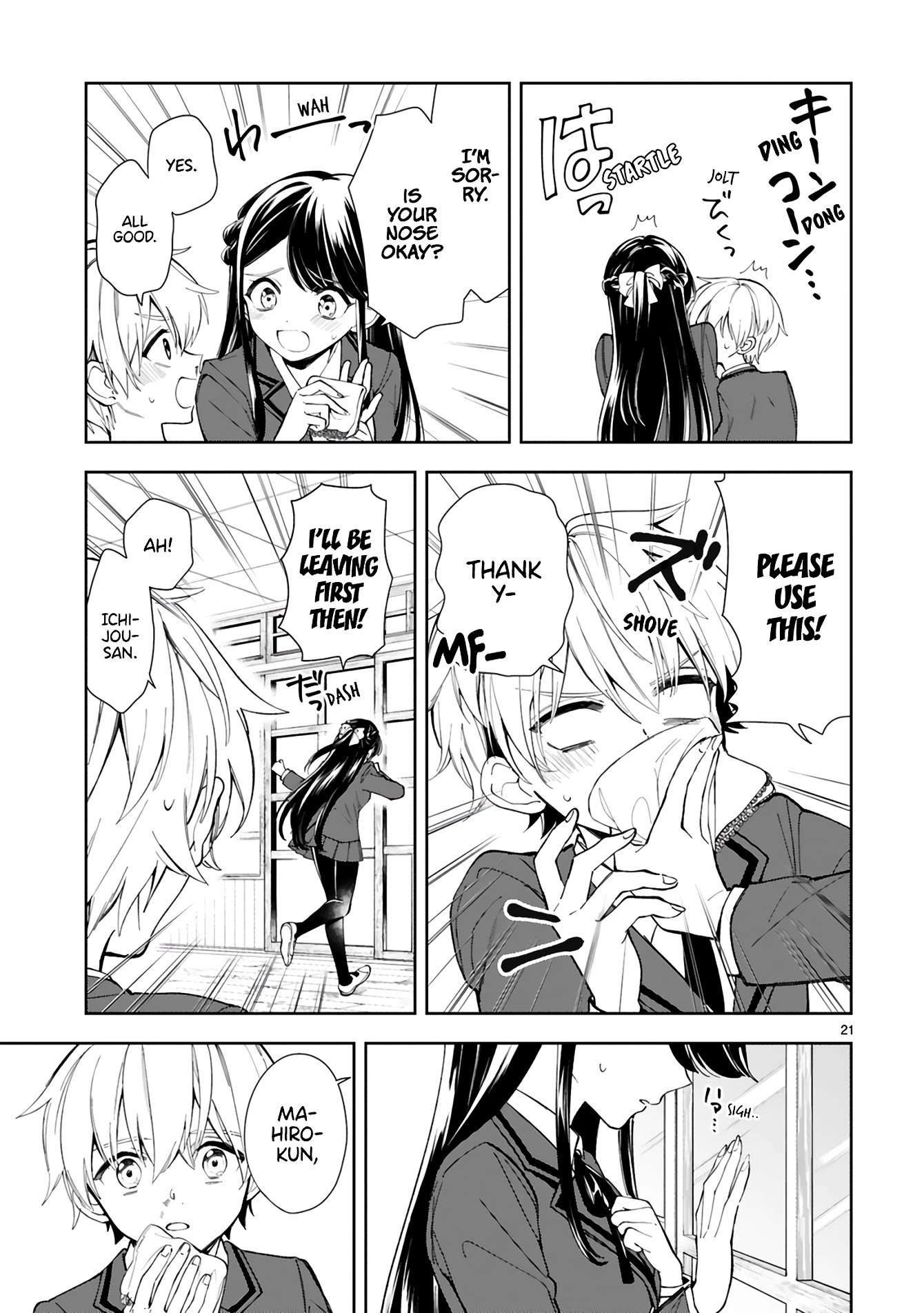 Ichijou-San Wa Kao Ni Deyasui Chapter 1 page 23 - Chapter 1