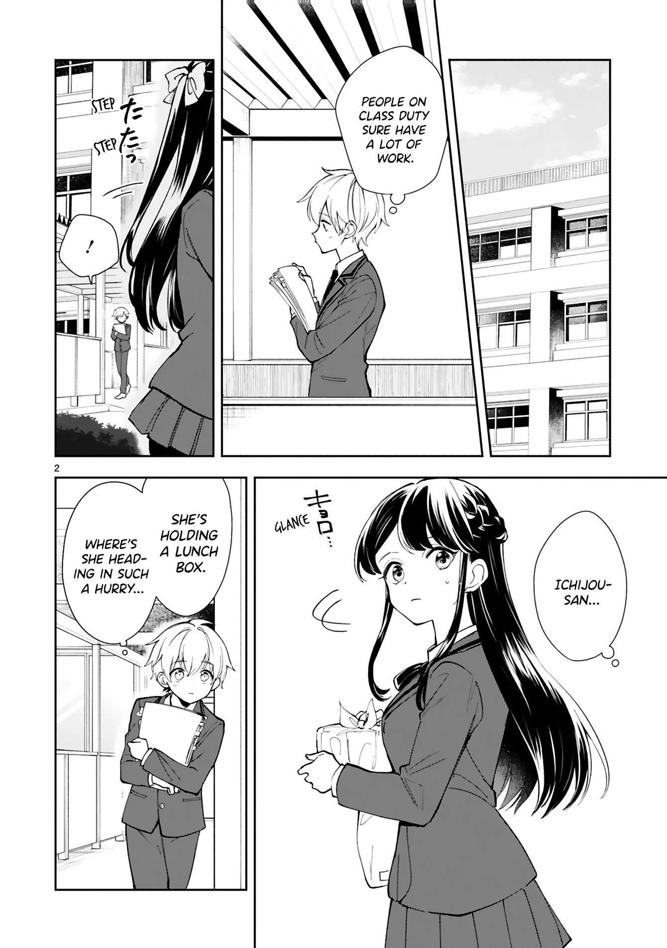 Ichijou-San Wa Kao Ni Deyasui Chapter 1 page 4 - Chapter 1
