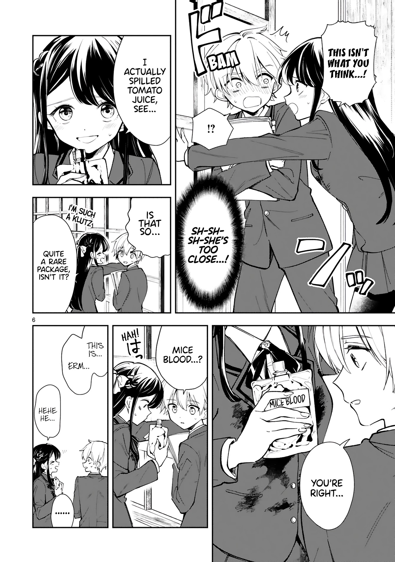 Ichijou-San Wa Kao Ni Deyasui Chapter 1 page 8 - Chapter 1