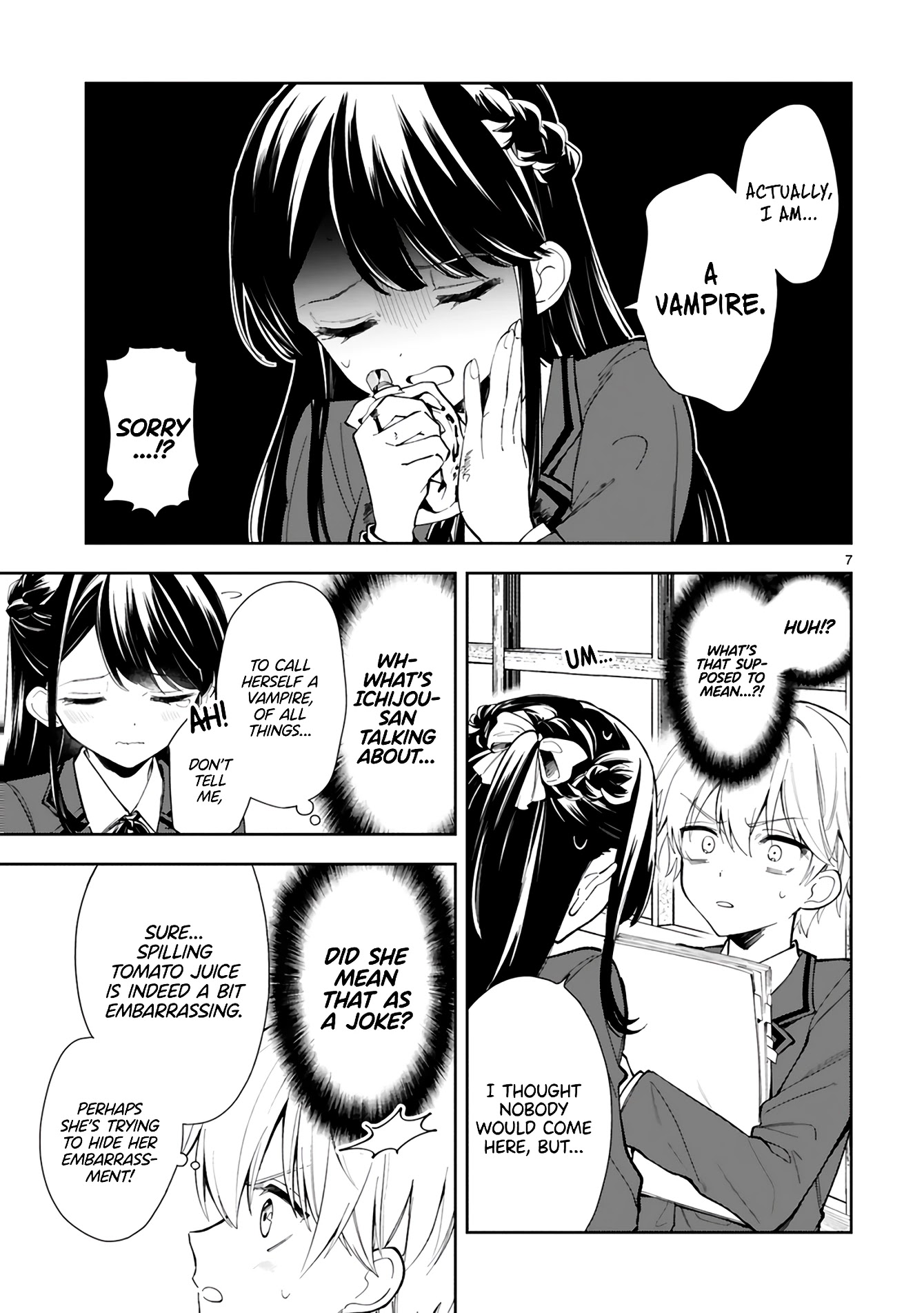 Ichijou-San Wa Kao Ni Deyasui Chapter 1 page 9 - Chapter 1