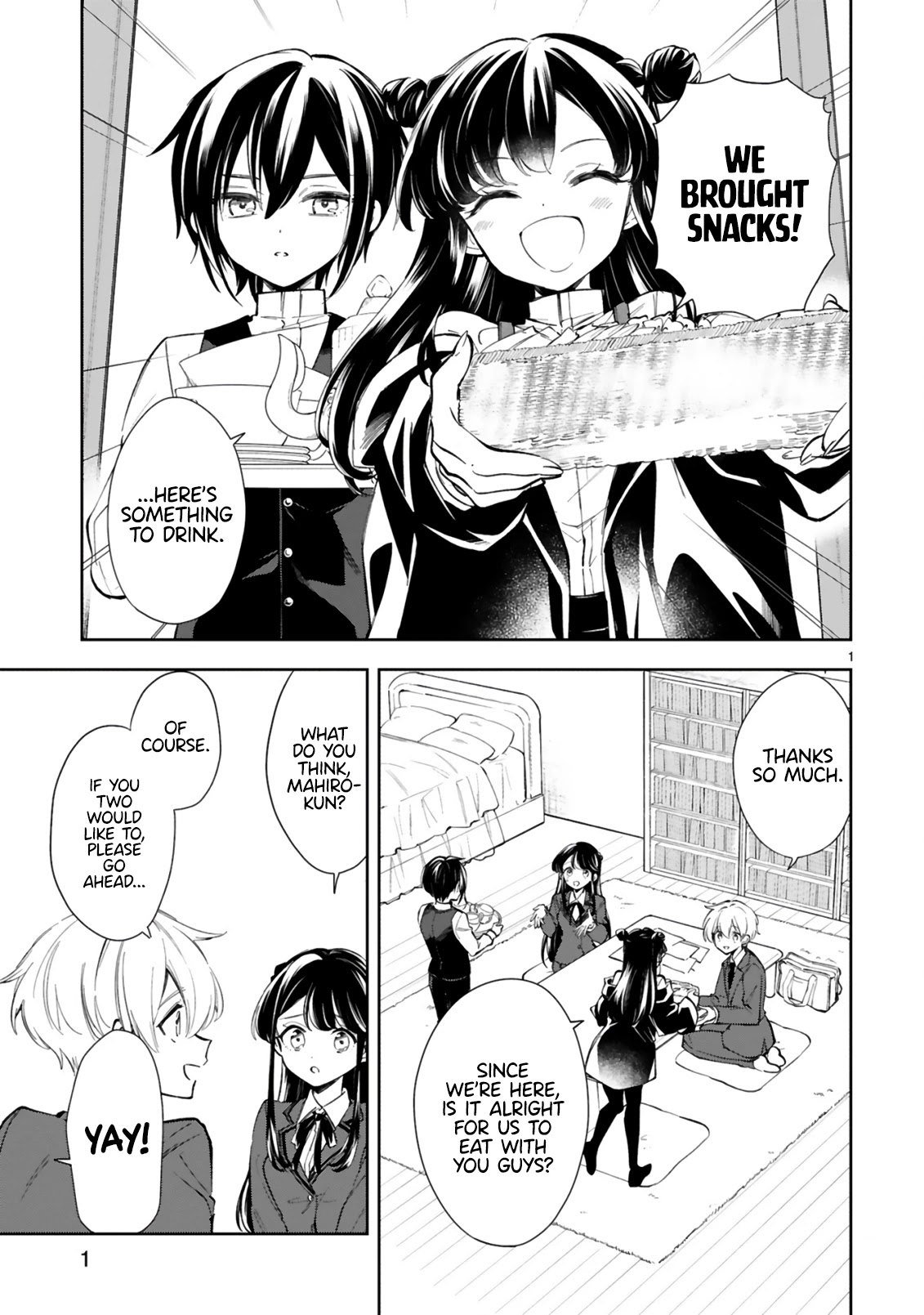 Ichijou-San Wa Kao Ni Deyasui Chapter 10 page 1 - Chapter 10