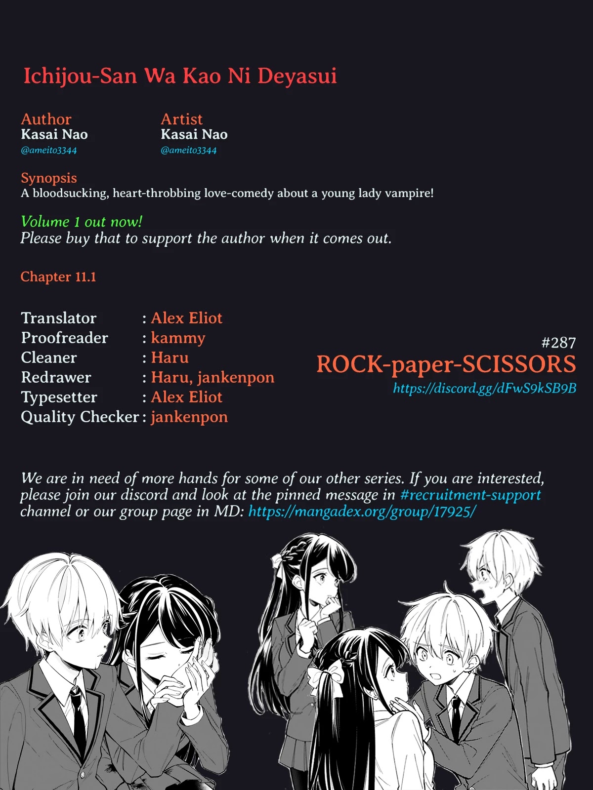 Ichijou-San Wa Kao Ni Deyasui Chapter 11.1 page 18 - Chapter 11.1