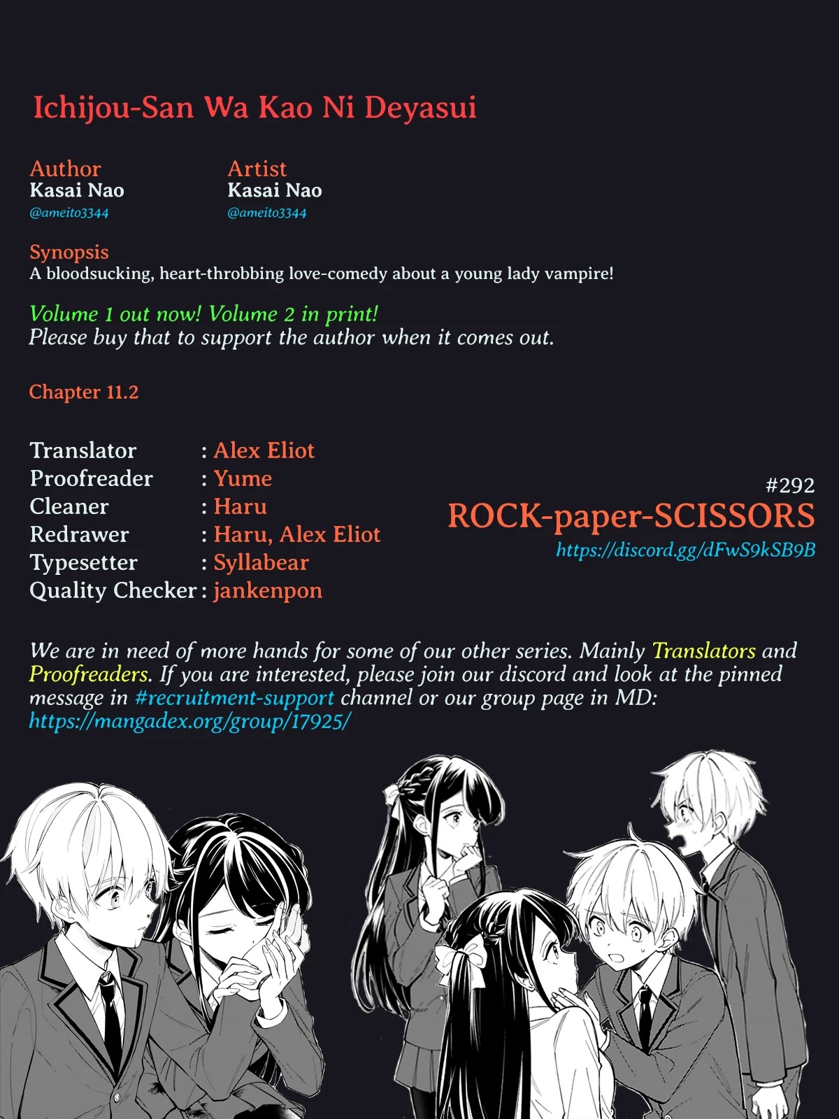 Ichijou-San Wa Kao Ni Deyasui Chapter 11.2 page 18 - Chapter 11.2
