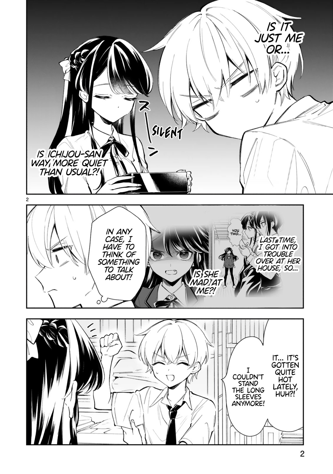 Ichijou-San Wa Kao Ni Deyasui Chapter 12 page 4 - Chapter 12