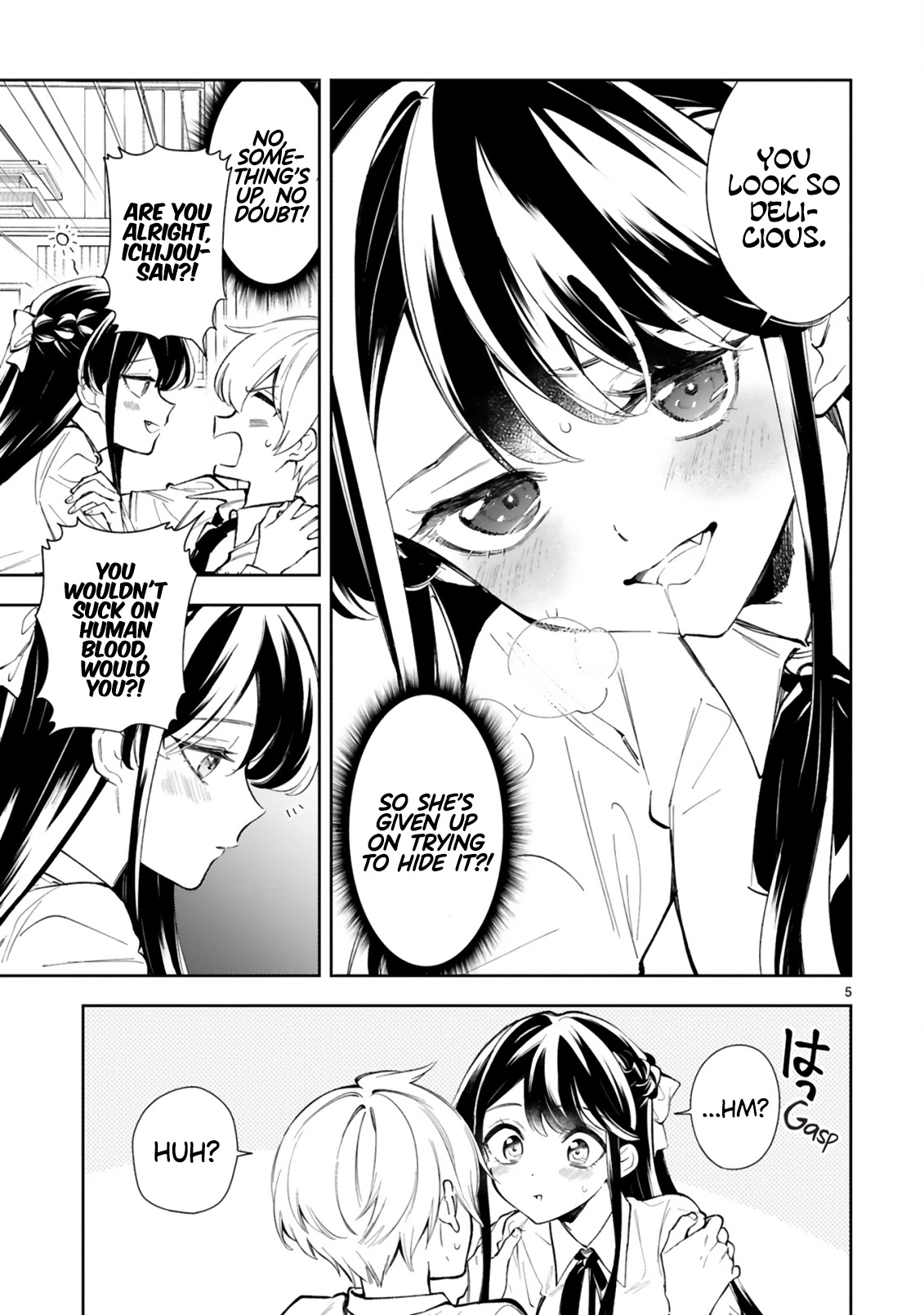 Ichijou-San Wa Kao Ni Deyasui Chapter 12 page 7 - Chapter 12