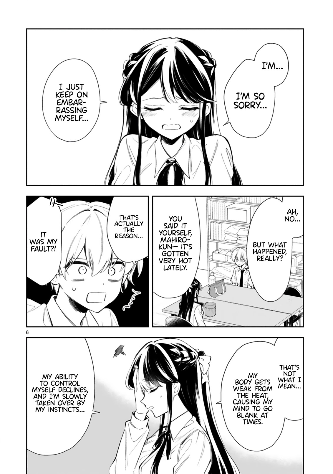 Ichijou-San Wa Kao Ni Deyasui Chapter 12 page 8 - Chapter 12