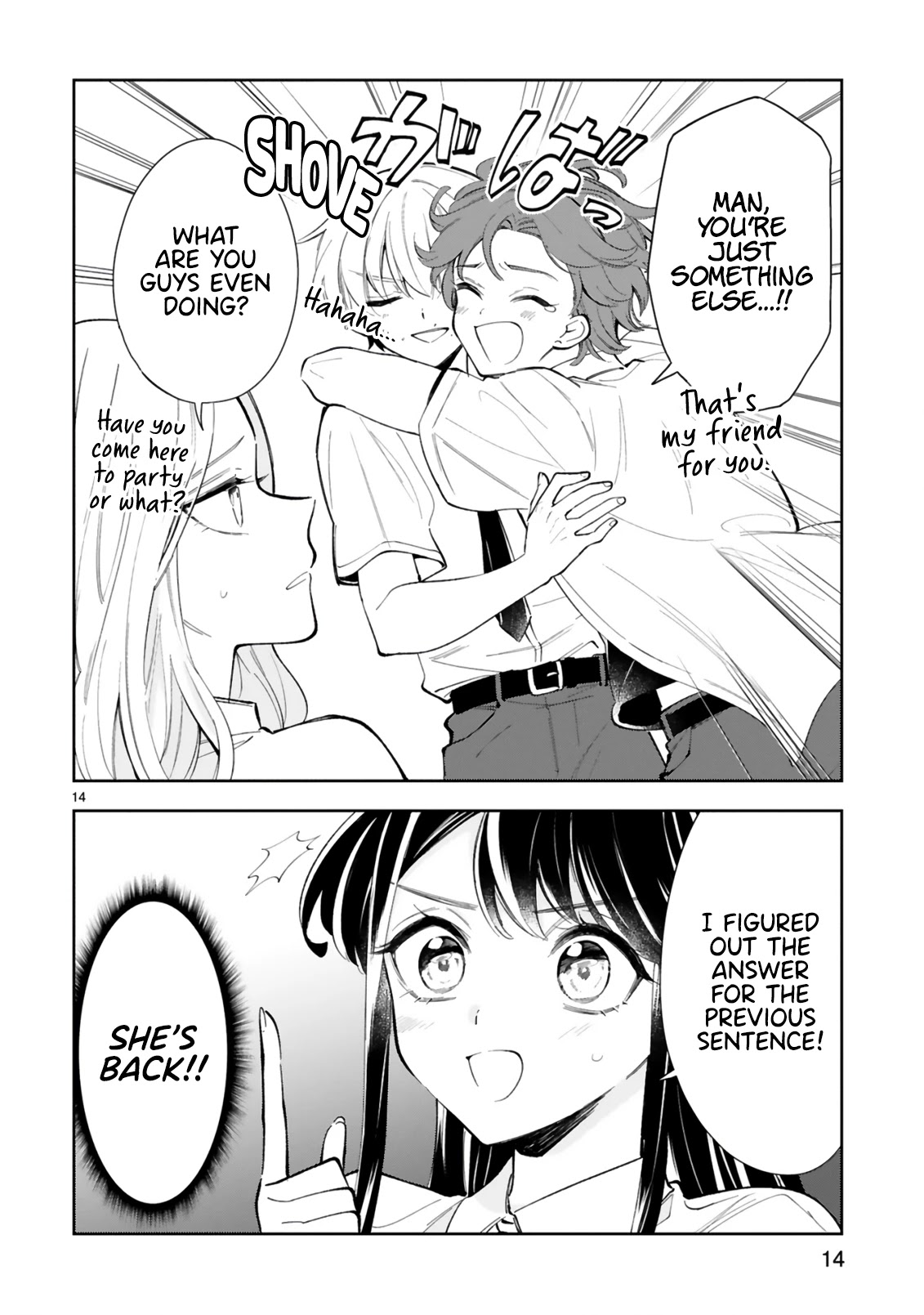 Ichijou-San Wa Kao Ni Deyasui Chapter 13 page 14 - Chapter 13