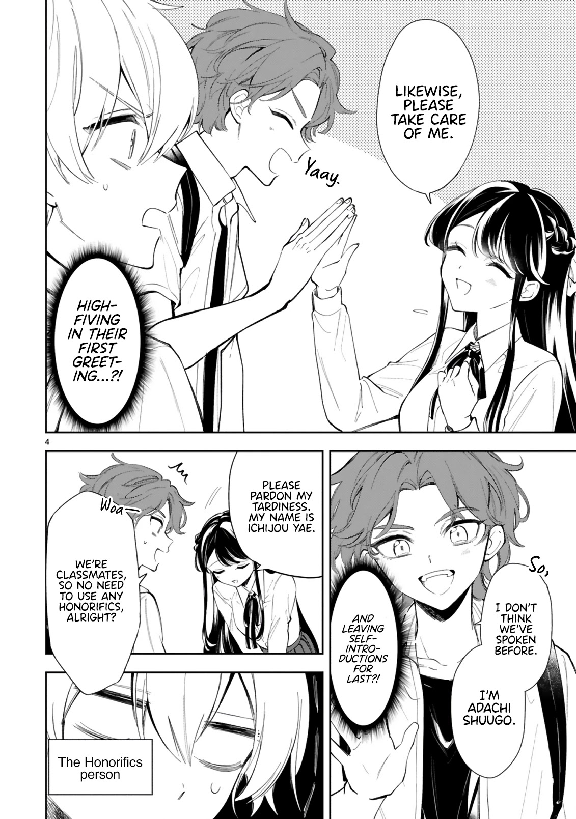 Ichijou-San Wa Kao Ni Deyasui Chapter 13 page 4 - Chapter 13