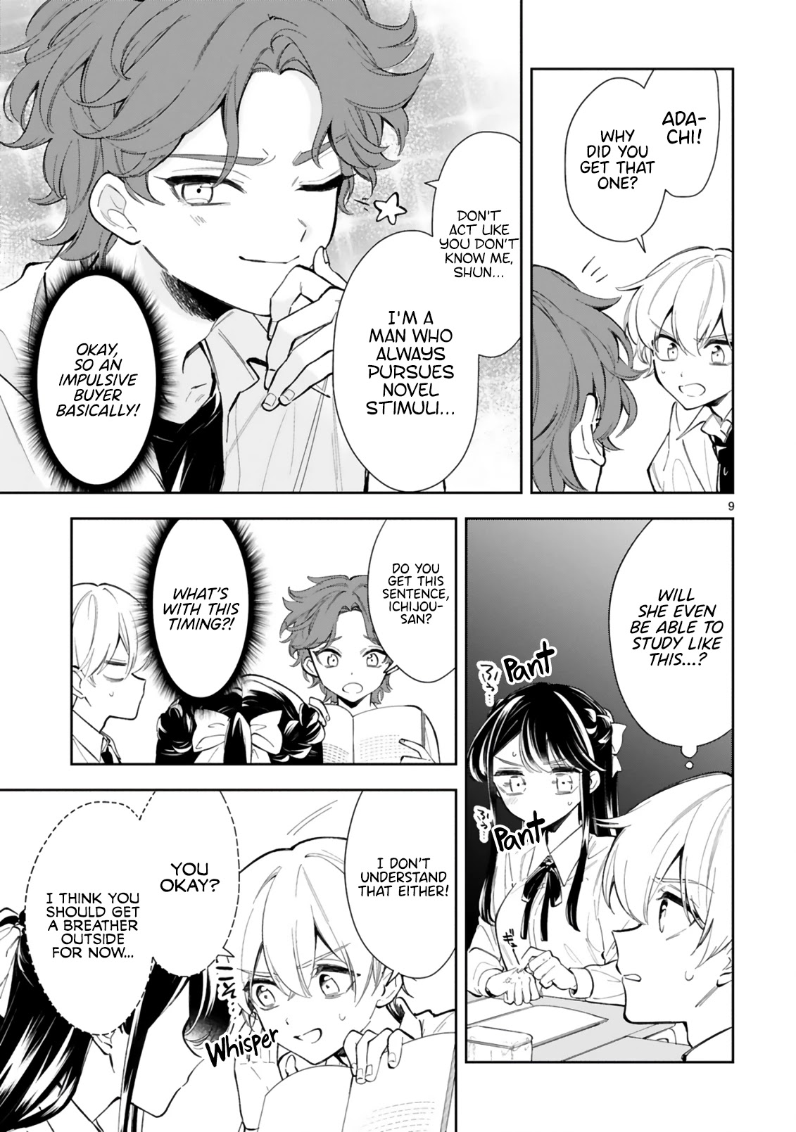Ichijou-San Wa Kao Ni Deyasui Chapter 13 page 9 - Chapter 13