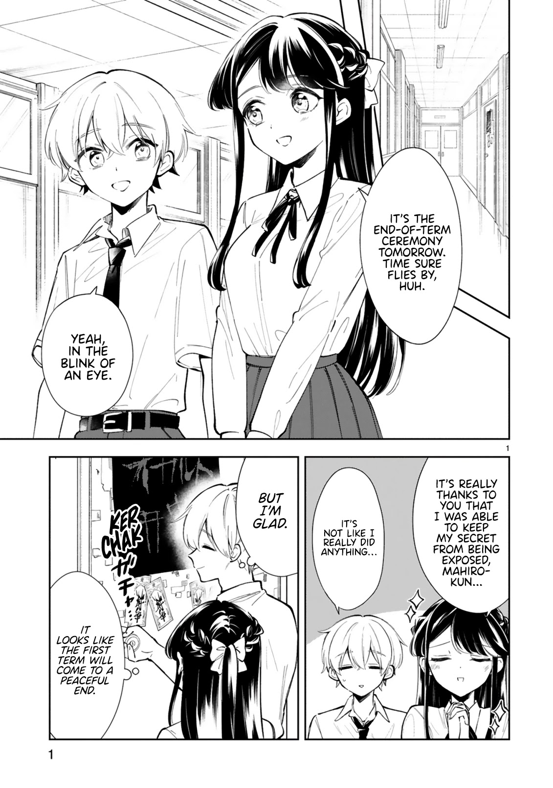 Ichijou-San Wa Kao Ni Deyasui Chapter 14 page 1 - Chapter 14