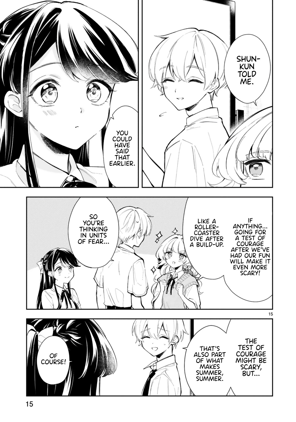 Ichijou-San Wa Kao Ni Deyasui Chapter 14 page 17 - Chapter 14