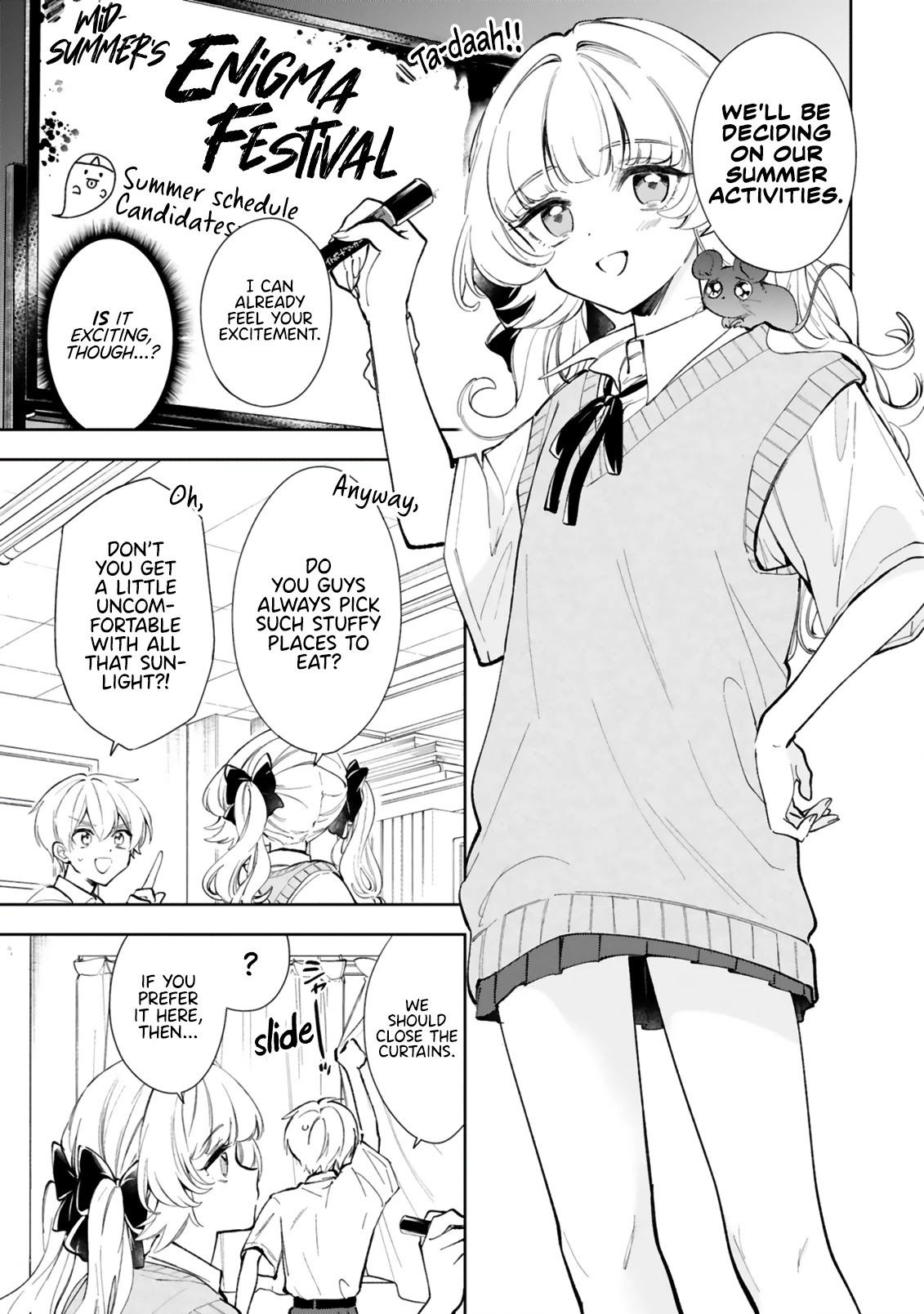 Ichijou-San Wa Kao Ni Deyasui Chapter 14 page 5 - Chapter 14