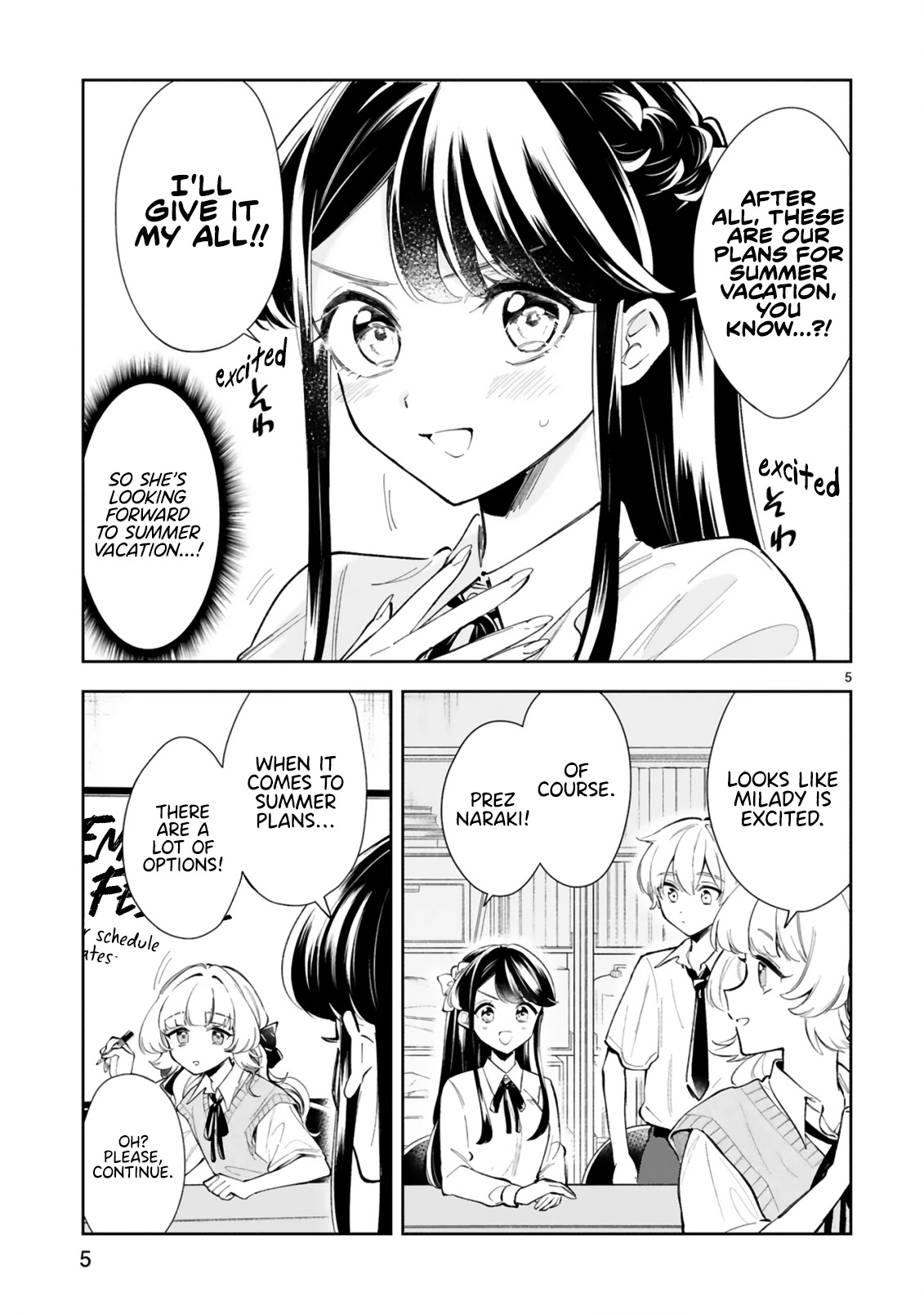 Ichijou-San Wa Kao Ni Deyasui Chapter 14 page 7 - Chapter 14