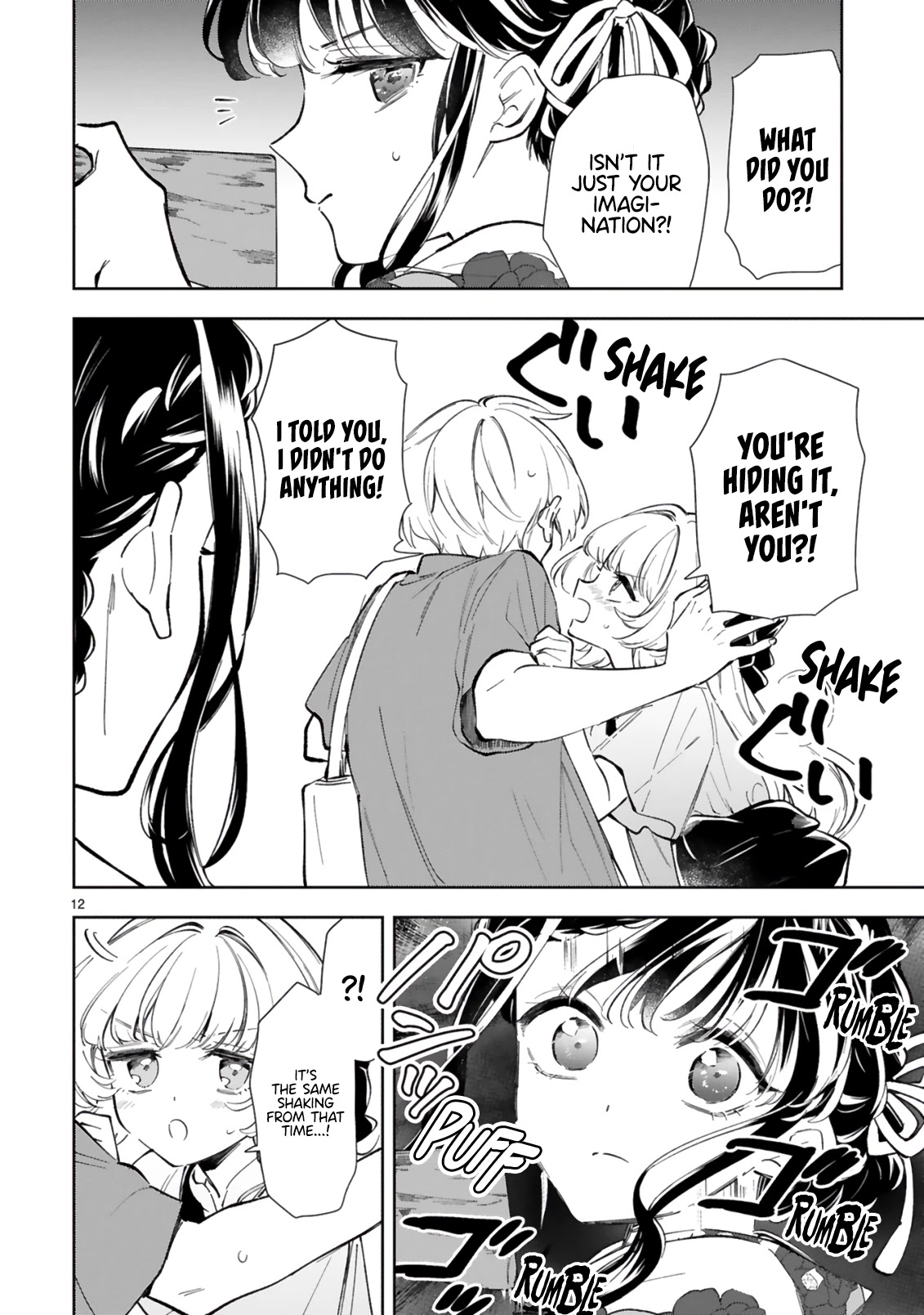 Ichijou-San Wa Kao Ni Deyasui Chapter 15.1 page 12 - Chapter 15.1