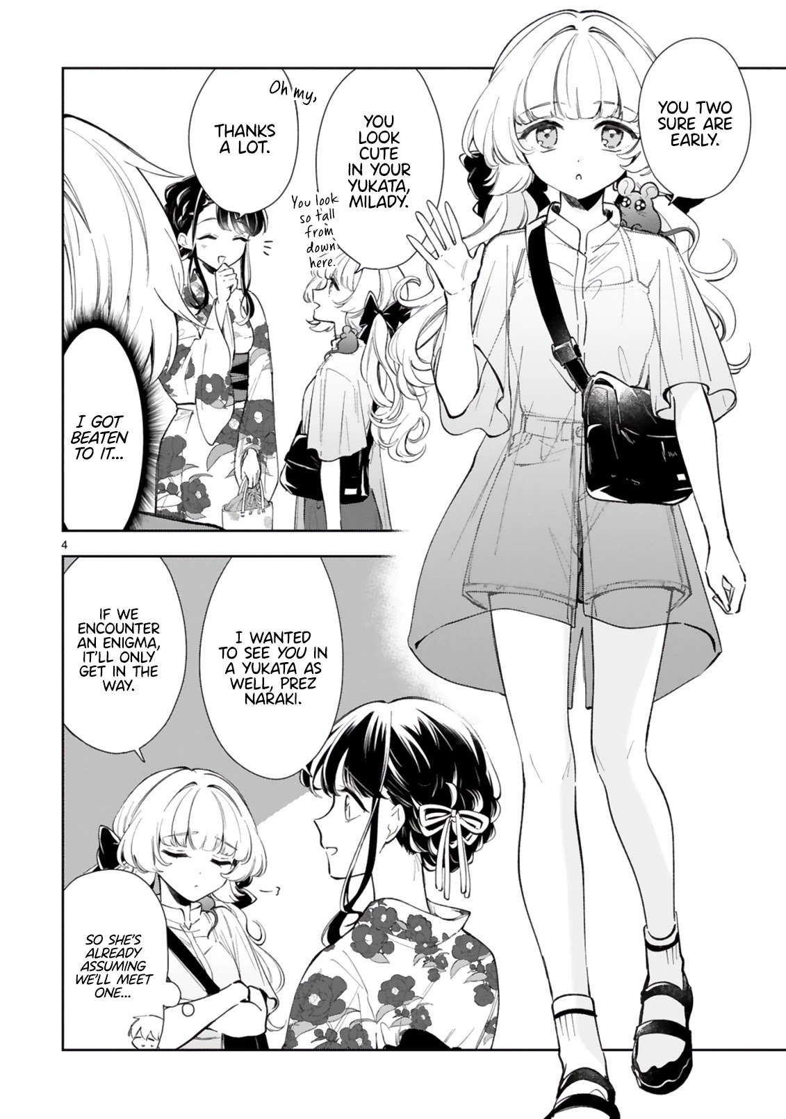 Ichijou-San Wa Kao Ni Deyasui Chapter 15.1 page 4 - Chapter 15.1