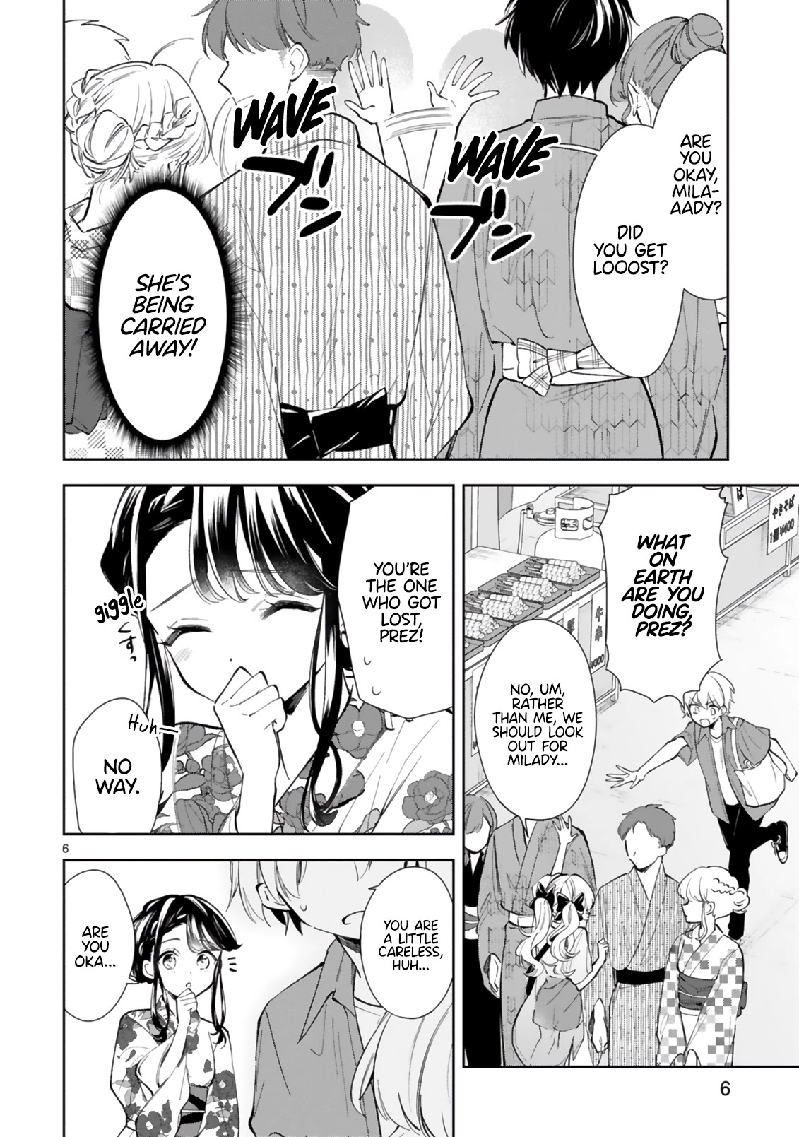 Ichijou-San Wa Kao Ni Deyasui Chapter 15.1 page 6 - Chapter 15.1