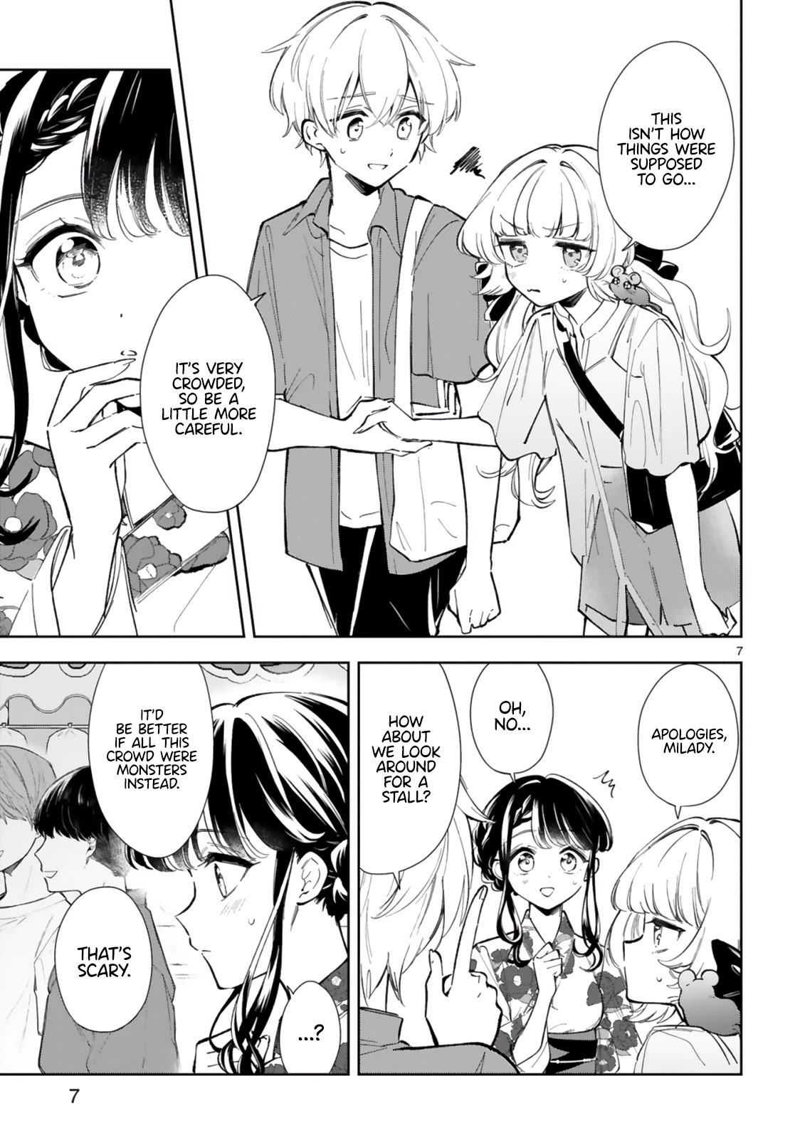 Ichijou-San Wa Kao Ni Deyasui Chapter 15.1 page 7 - Chapter 15.1