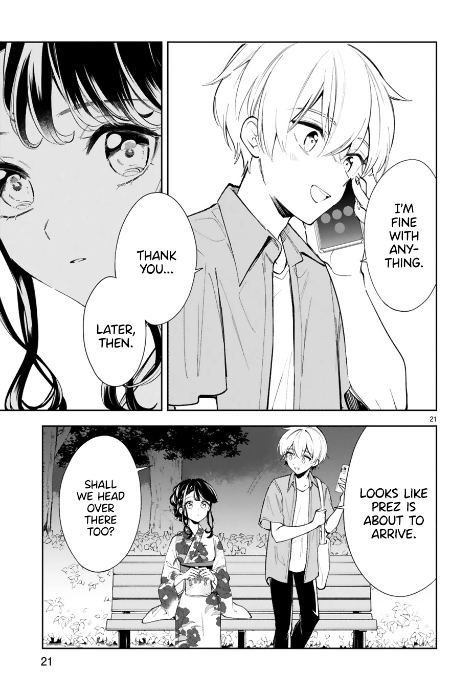 Ichijou-San Wa Kao Ni Deyasui Chapter 15.2 page 10 - Chapter 15.2