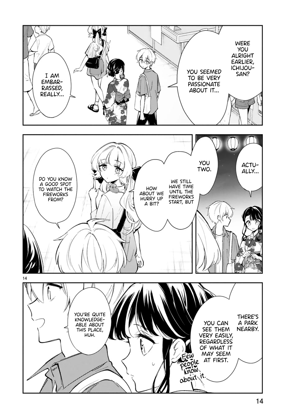 Ichijou-San Wa Kao Ni Deyasui Chapter 15.2 page 3 - Chapter 15.2