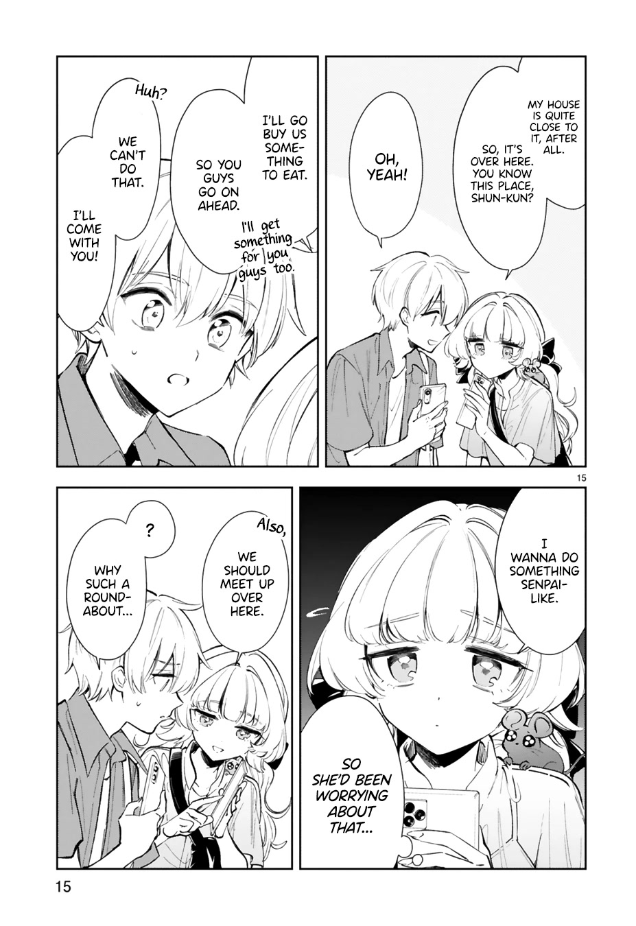 Ichijou-San Wa Kao Ni Deyasui Chapter 15.2 page 4 - Chapter 15.2
