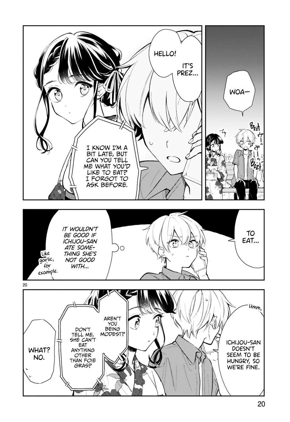 Ichijou-San Wa Kao Ni Deyasui Chapter 15.2 page 9 - Chapter 15.2