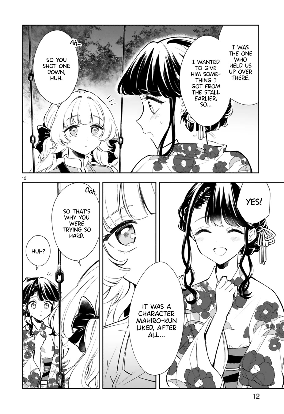 Ichijou-San Wa Kao Ni Deyasui Chapter 16 page 11 - Chapter 16