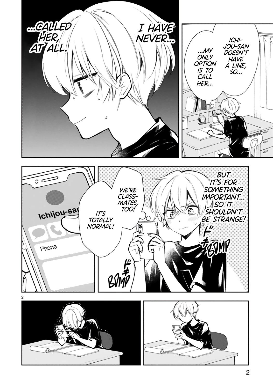 Ichijou-San Wa Kao Ni Deyasui Chapter 18 page 4 - Chapter 18