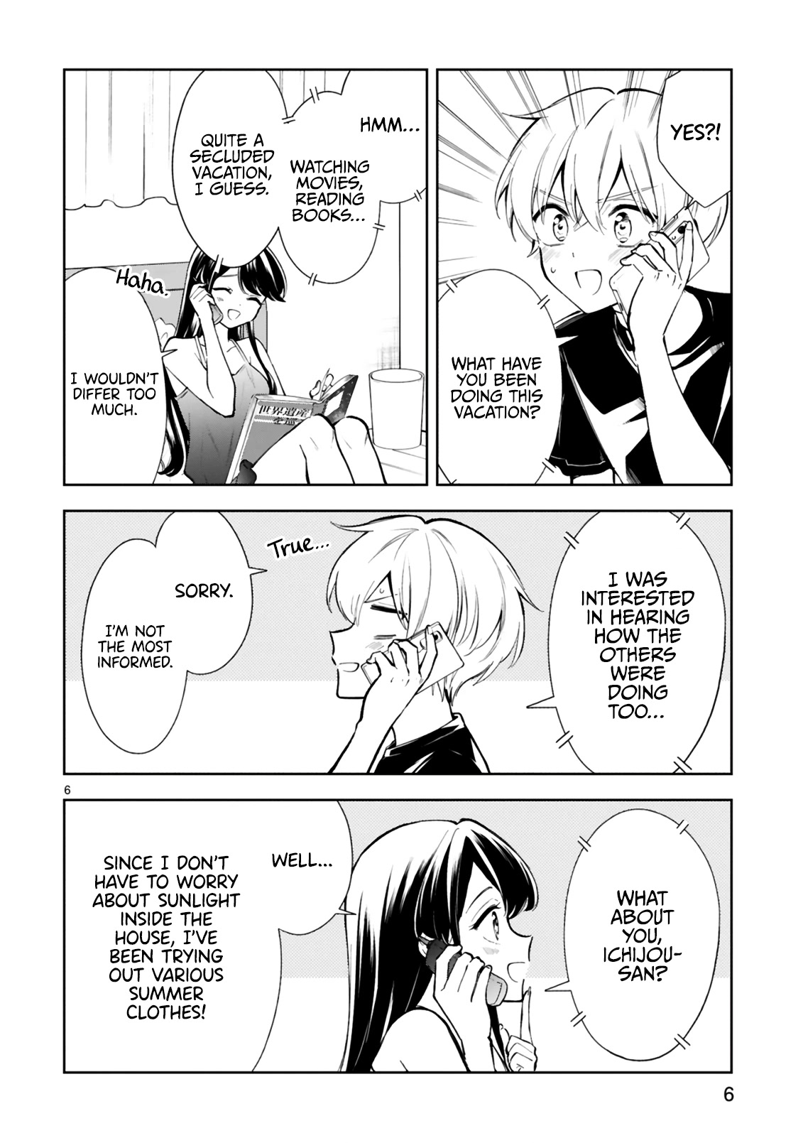 Ichijou-San Wa Kao Ni Deyasui Chapter 18 page 8 - Chapter 18