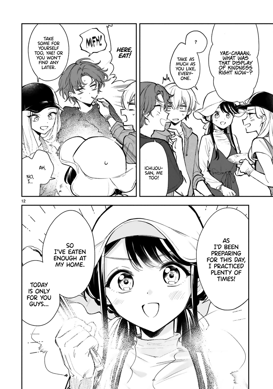 Ichijou-San Wa Kao Ni Deyasui Chapter 19 page 12 - Chapter 19