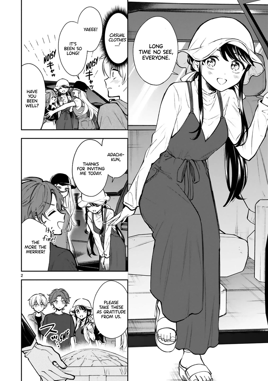Ichijou-San Wa Kao Ni Deyasui Chapter 19 page 2 - Chapter 19
