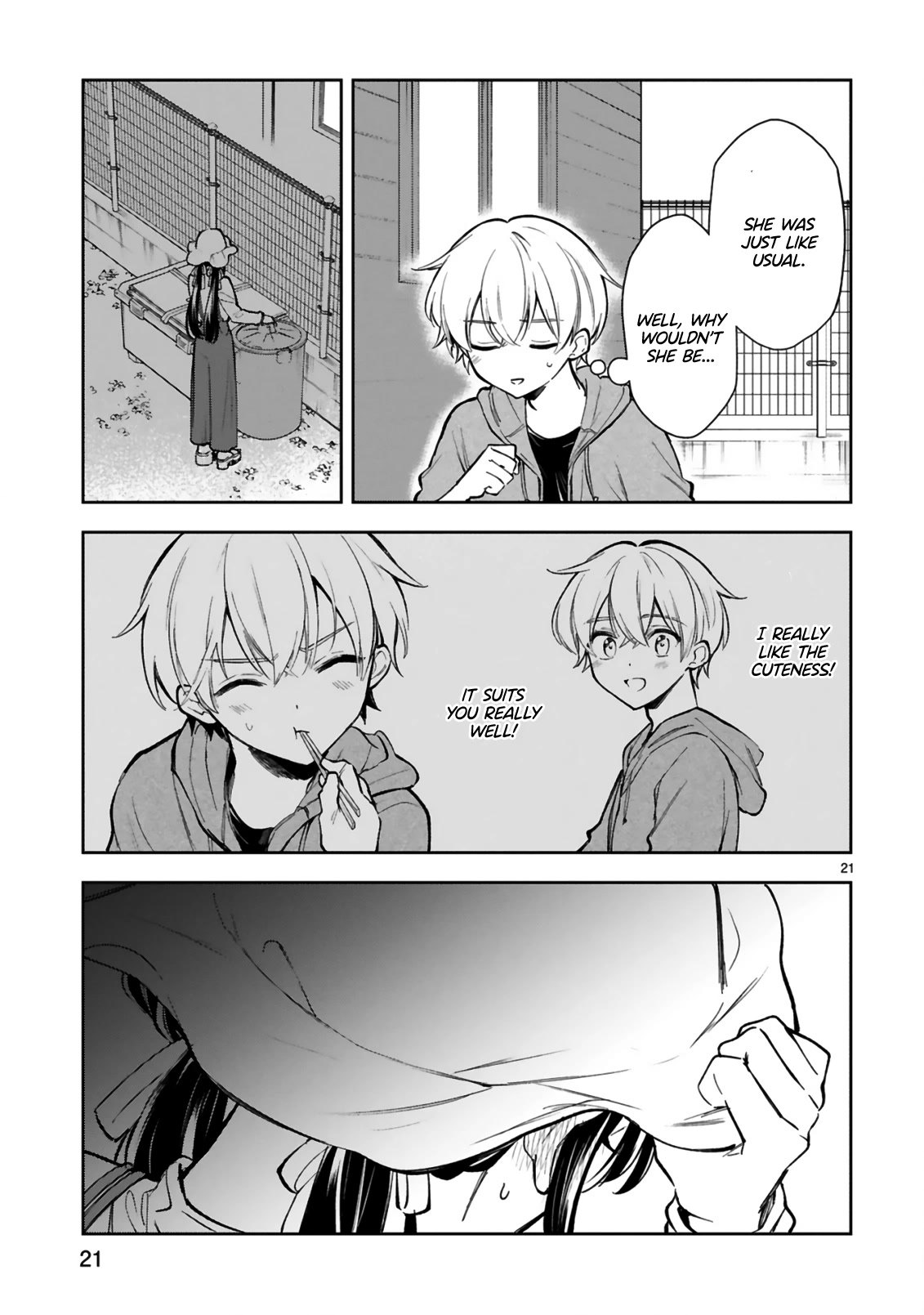 Ichijou-San Wa Kao Ni Deyasui Chapter 19 page 21 - Chapter 19
