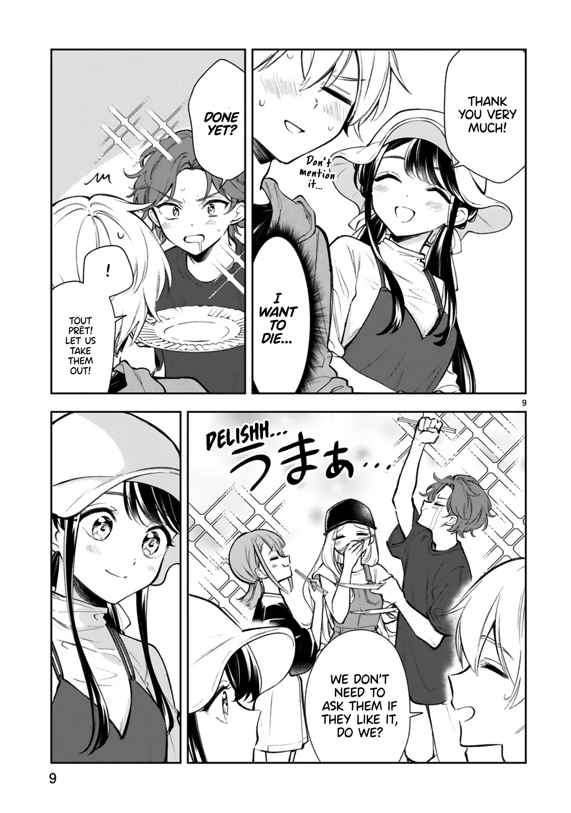 Ichijou-San Wa Kao Ni Deyasui Chapter 19 page 9 - Chapter 19