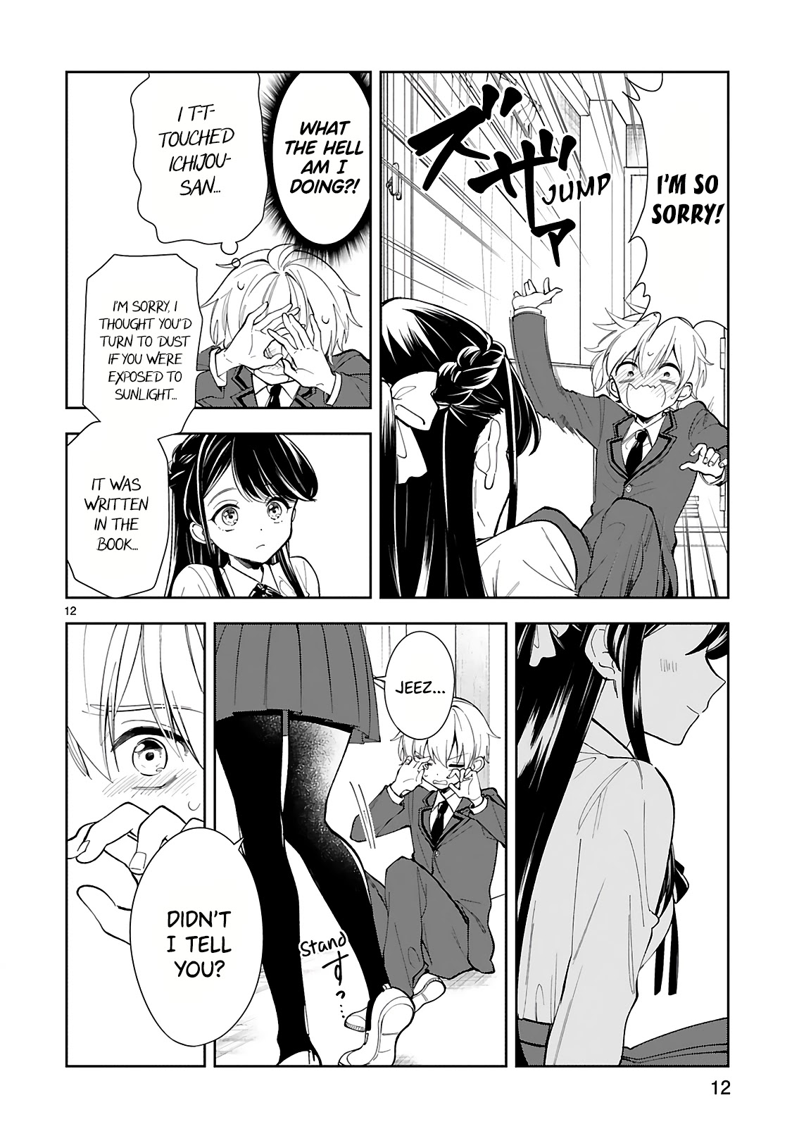 Ichijou-San Wa Kao Ni Deyasui Chapter 2 page 12 - Chapter 2