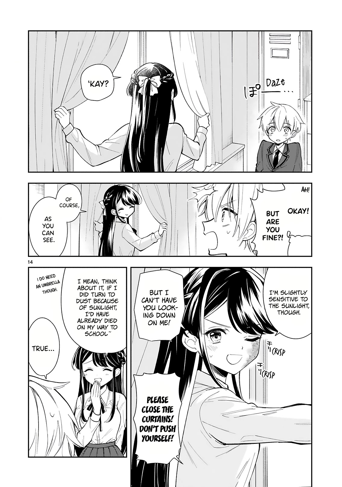 Ichijou-San Wa Kao Ni Deyasui Chapter 2 page 14 - Chapter 2