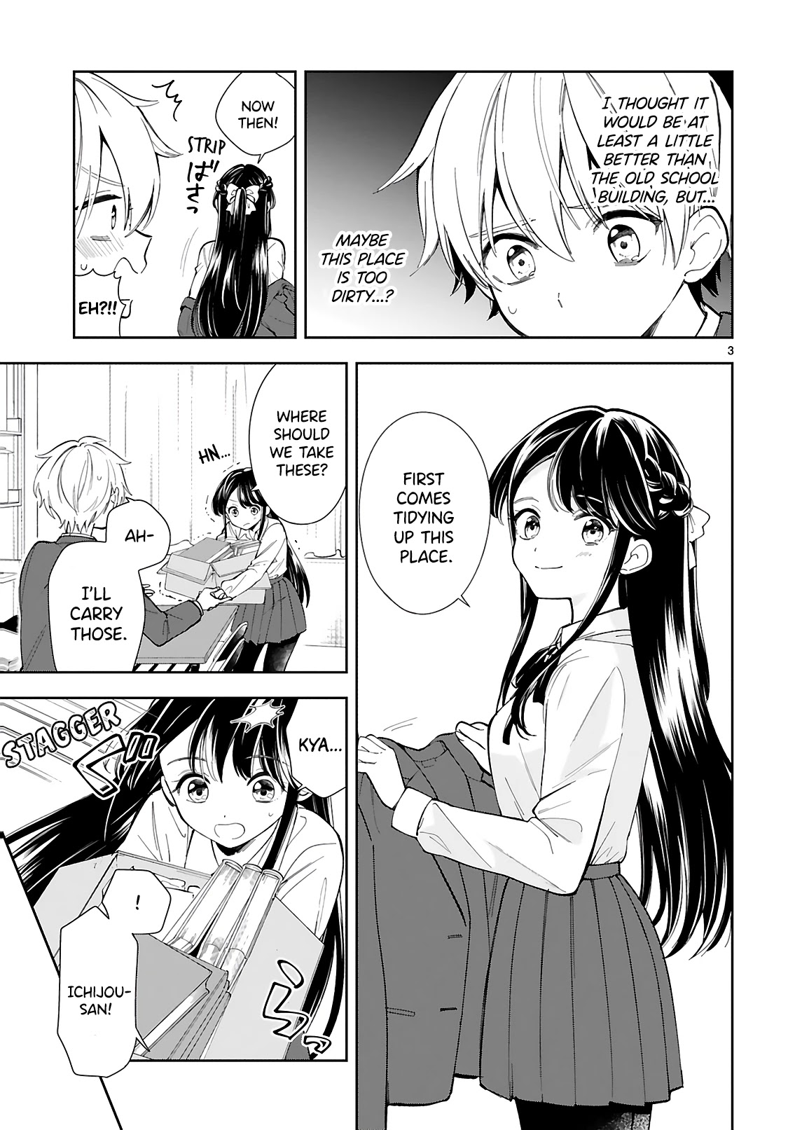 Ichijou-San Wa Kao Ni Deyasui Chapter 2 page 3 - Chapter 2
