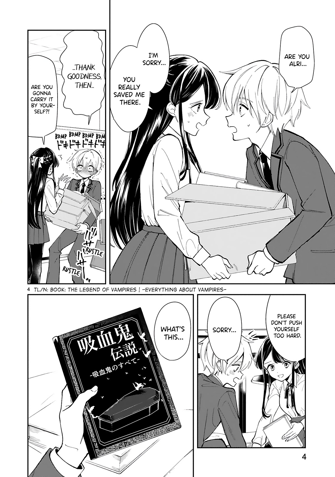 Ichijou-San Wa Kao Ni Deyasui Chapter 2 page 4 - Chapter 2