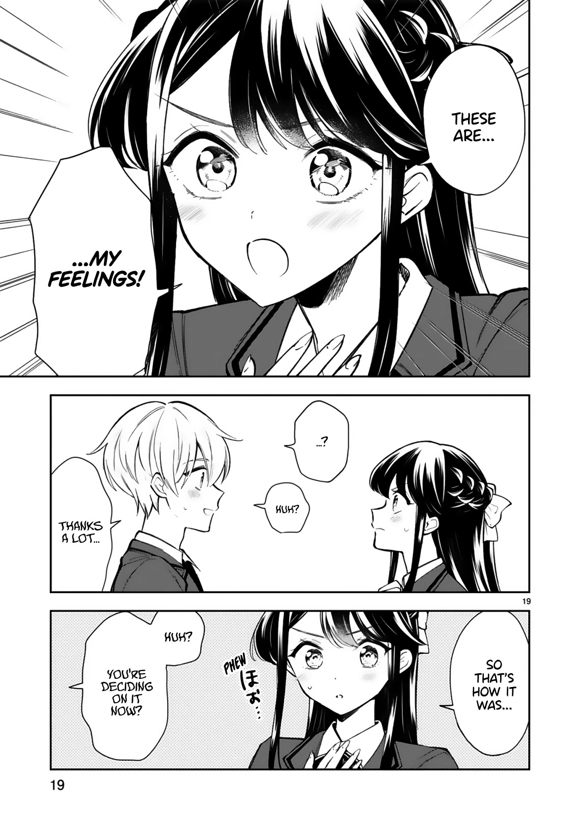 Ichijou-San Wa Kao Ni Deyasui Chapter 20 page 21 - Chapter 20