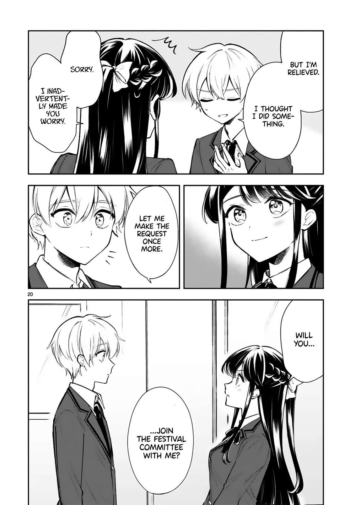 Ichijou-San Wa Kao Ni Deyasui Chapter 20 page 22 - Chapter 20