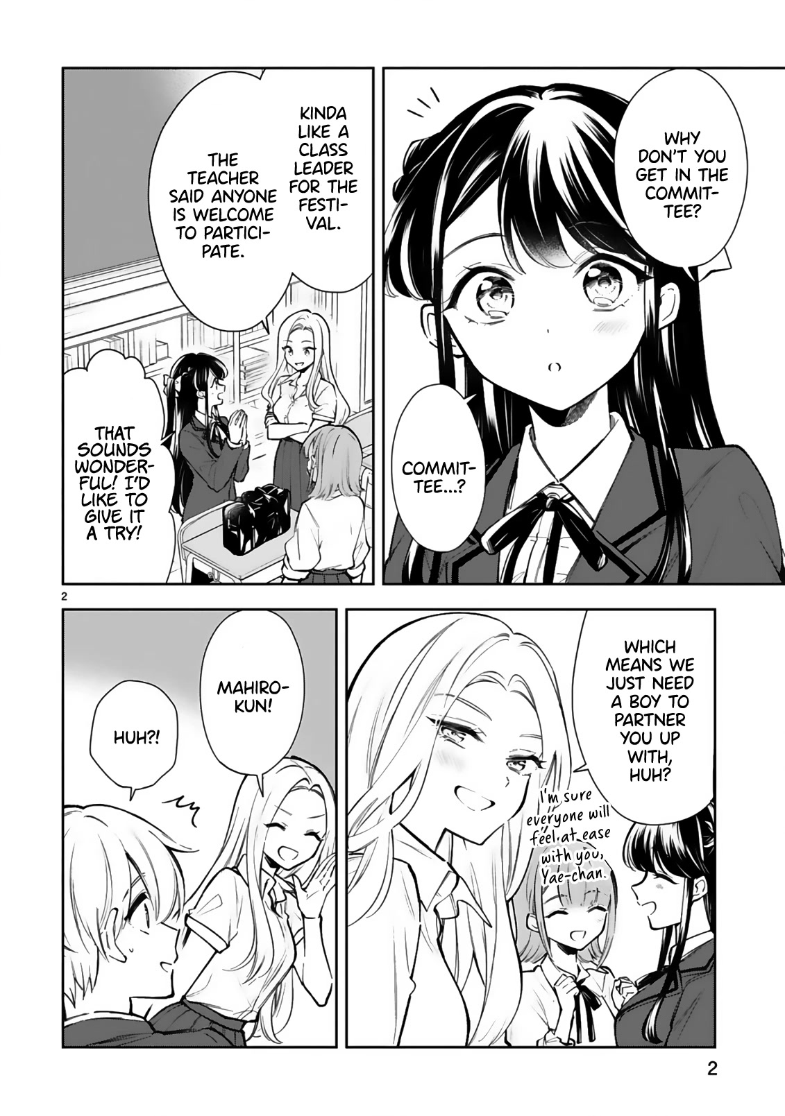Ichijou-San Wa Kao Ni Deyasui Chapter 20 page 4 - Chapter 20