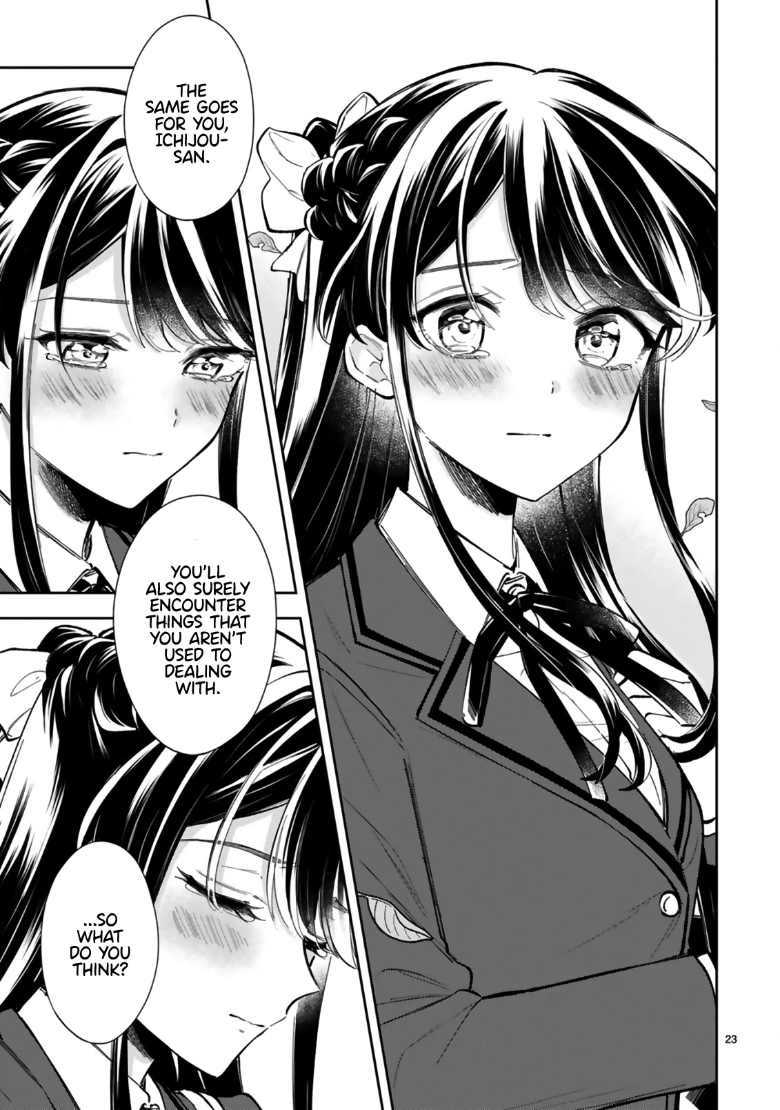 Ichijou-San Wa Kao Ni Deyasui Chapter 22 page 25 - Chapter 22 [END]