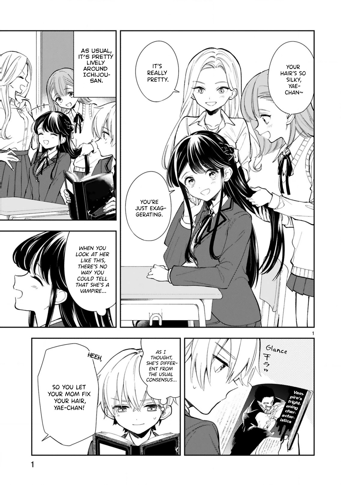 Ichijou-San Wa Kao Ni Deyasui Chapter 3 page 1 - Chapter 3