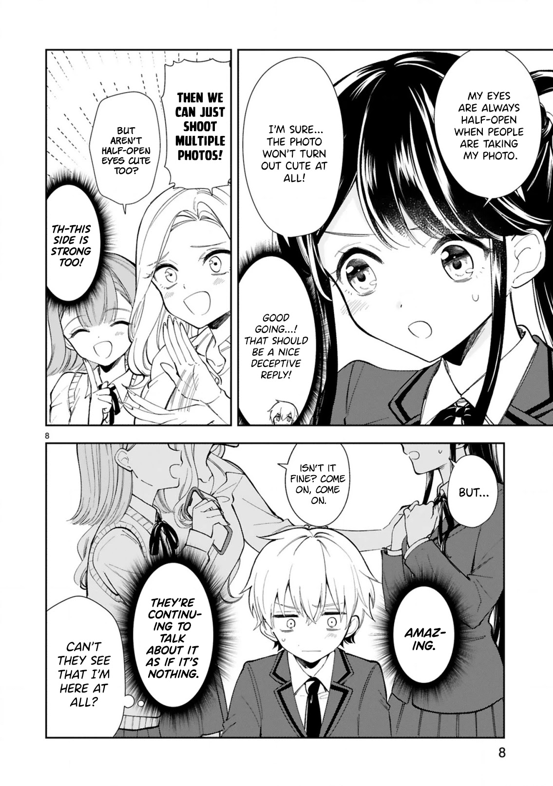 Ichijou-San Wa Kao Ni Deyasui Chapter 3 page 10 - Chapter 3