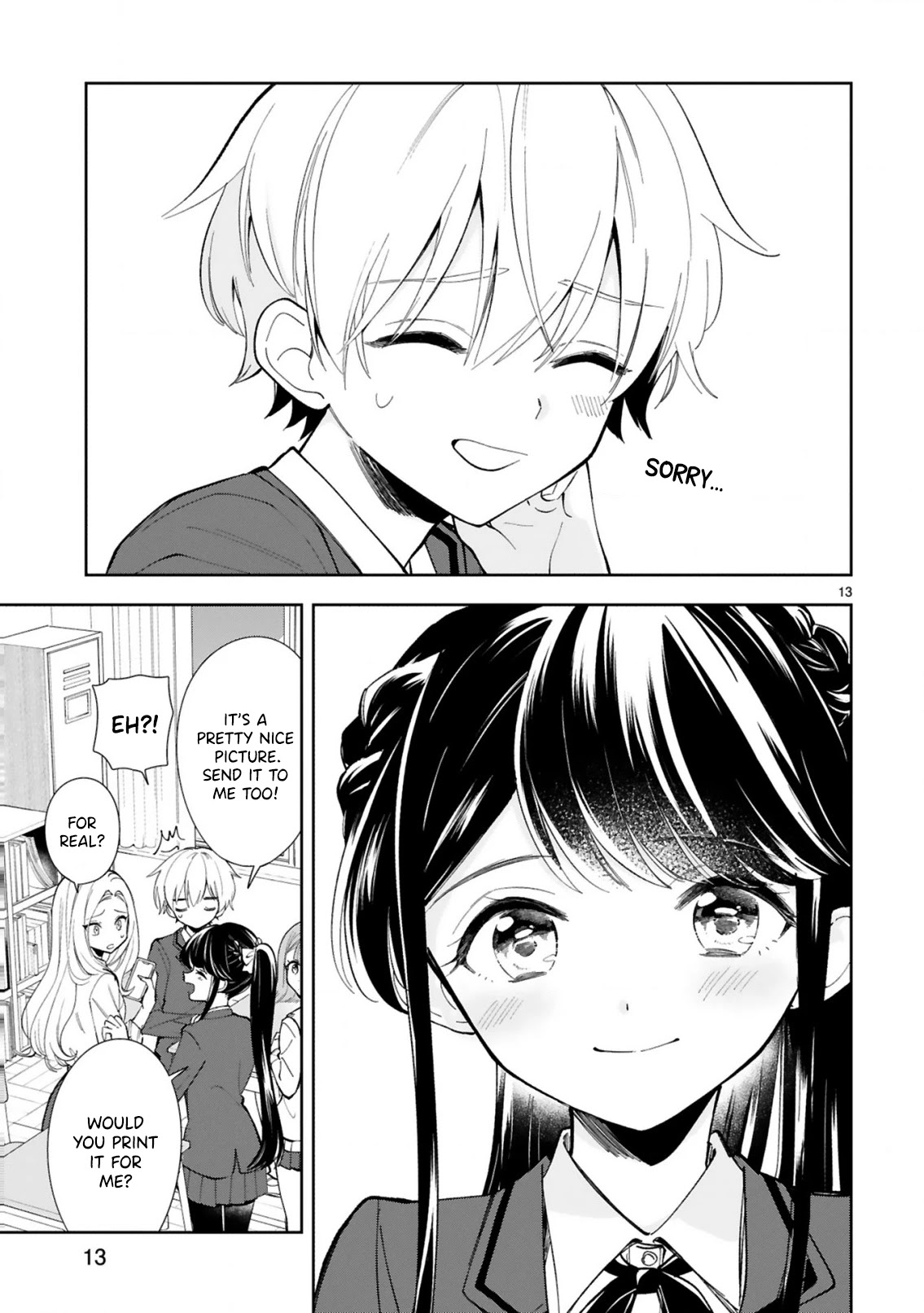 Ichijou-San Wa Kao Ni Deyasui Chapter 3 page 15 - Chapter 3