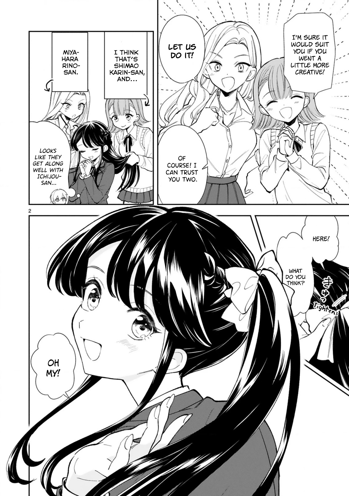 Ichijou-San Wa Kao Ni Deyasui Chapter 3 page 4 - Chapter 3